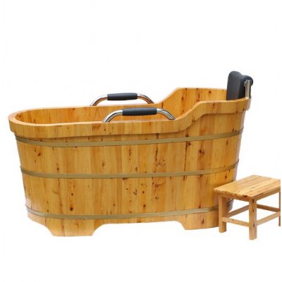 wholesales customized cedarwood wooden bathtub for sales